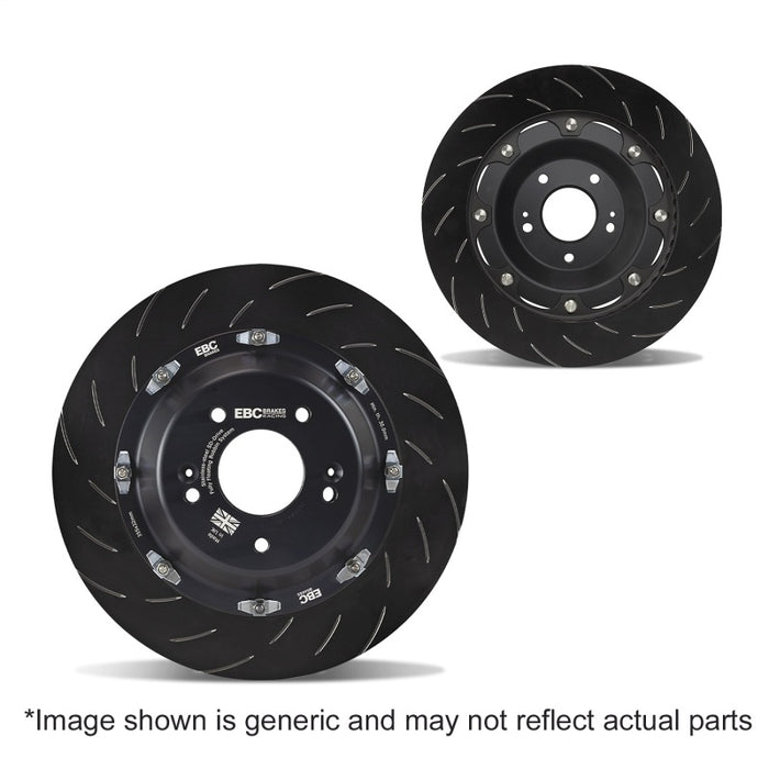 EBC Racing 07-13 BMW M3 (E92) 4.0L Front 380mm 2 Pc Rotor Replacement (Pair)