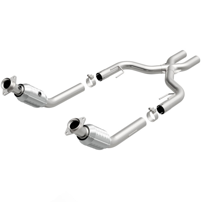 MagnaFlow Direct Fit Catalytic Converter Tru-X Assy 05 Mustang GT