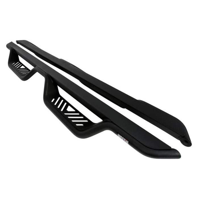 Westin 14-18 Chevy/GMC Silverado/Sierra 1500/2500/3500 Double Cab Outlaw Drop Nerf Bars Tex Black