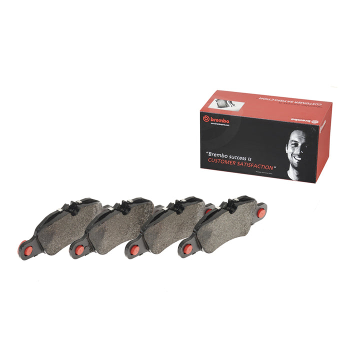 Brembo 17-19 Porsche 718 Boxster/718 Cayman/13-16 Boxster Front Premium Low-Met OE Equivalent Pad