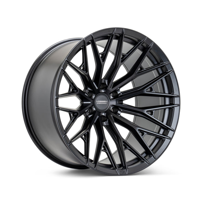 Vossen HFX-6 18x9 - 6x139.7 - ET0 - Super Deep Face - 106.1 - Satin Black Wheel