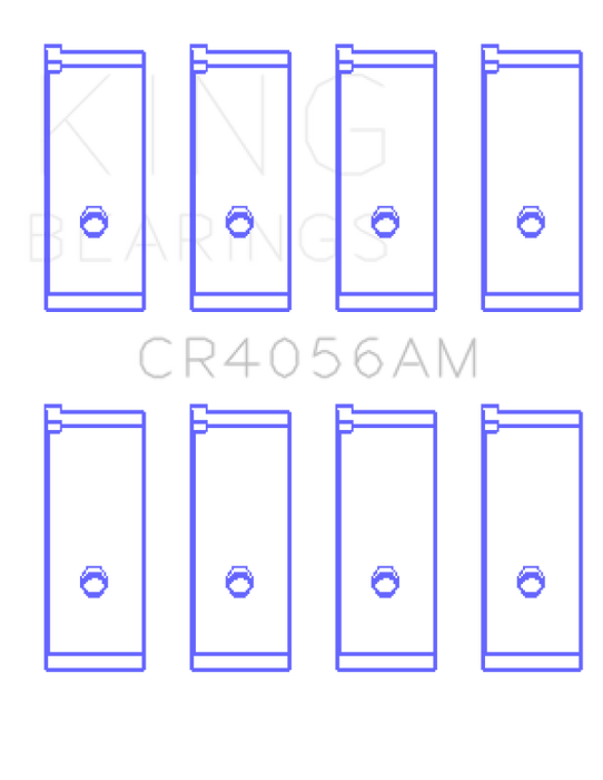 King Engine Bearings Suzuki G15A/G16A/B (Size +0.75mm) Connecting Rod Bearing Set