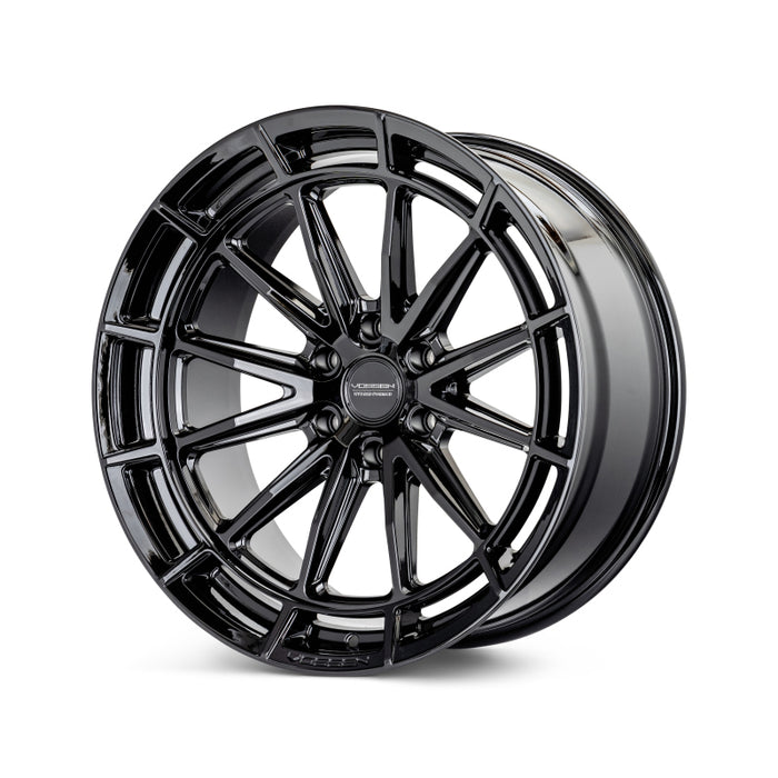 Vossen HFX-5 24X12 / 8X180 / ET44 / ULTRA DEEP / 124.3 - Gloss Black