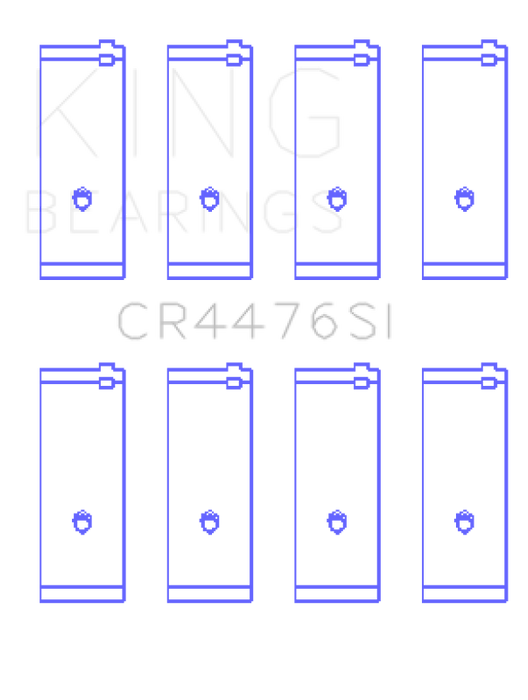 King Engine Bearings Ford Taunus 2000/2300 (Size +0.75mm) Connecting Rod Bearing Set