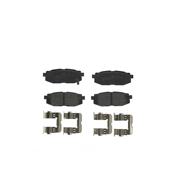 Brembo OE 13-20 Subaru BRZ/14-18 Forester/10-14 Outback/22-24 Toyota GR86 Low-Met Brake Pad - Rear