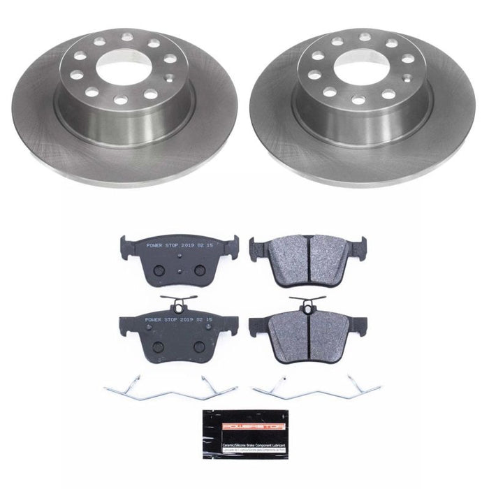 Power Stop 2019 Volkswagen Jetta Rear Track Day SPEC Brake Kit