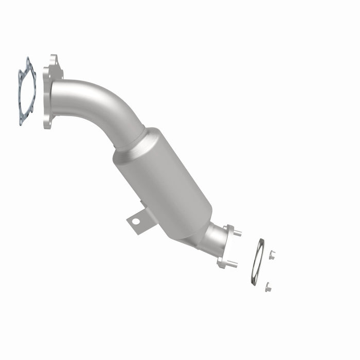 MagnaFlow Direct Fit Catalytic Converter 08-09 Subaru STi front OEM