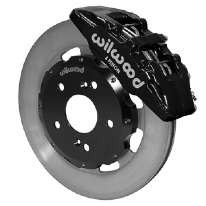Wilwood 03-11 Honda Element / 02-06 Acura RSX Dynapro 12.19x0.81 Dynapro Front BBK - Black