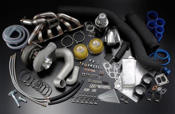 GReddy 89-94 Nissan Skyline GT-R Large Single GReddy/MHI T78 33D 80MM Dia Air Flow Turbo Upgrade Kit