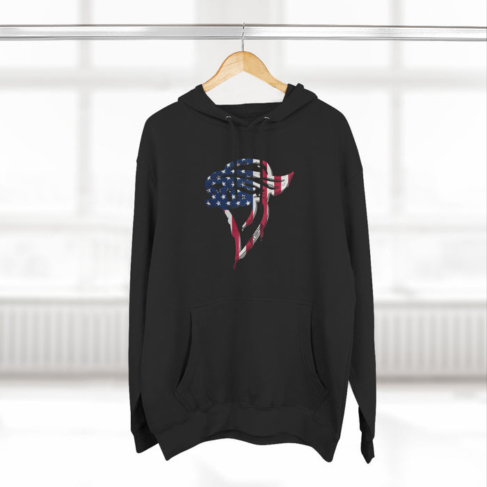 Outlaw Patriotic Drip Graphic Hoodie