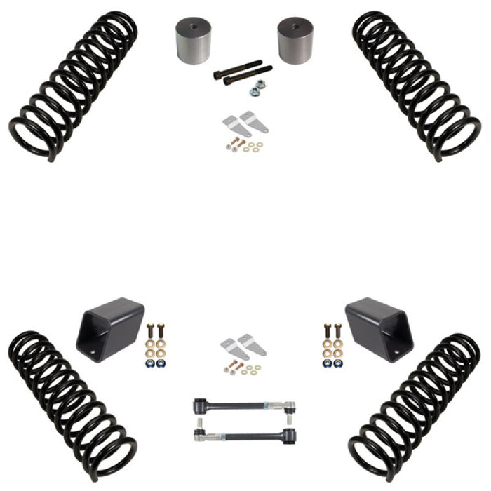 Synergy 07-18 Jeep Wrangler JK 2 DR 2.0in Lift Starter Kit RHD Compatible