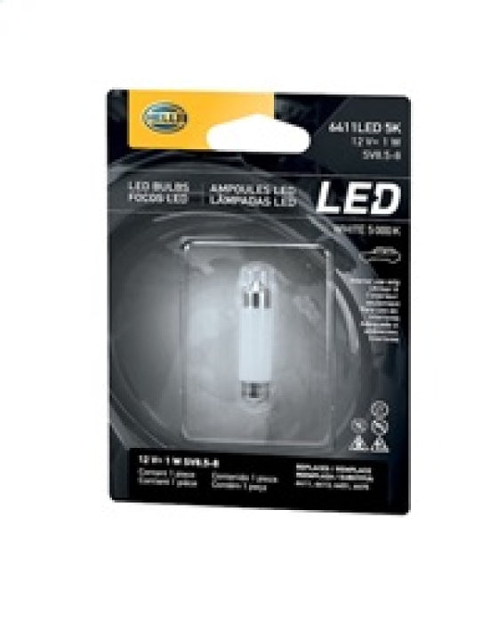Hella 6411 12V 1W LED Bulb 5K - Single