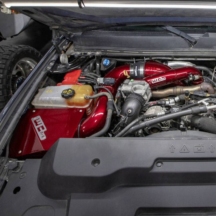 Wehrli 11-16 Chevrolet 6.6L Duramax LML 4in Intake Kit Stage 2 - Chevy Orange
