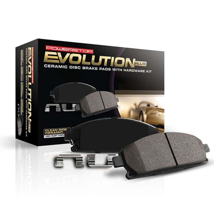 Power Stop 22-26 Volkswagen Golf R Front Z17 Evo Ceramic Pad w/Hardware