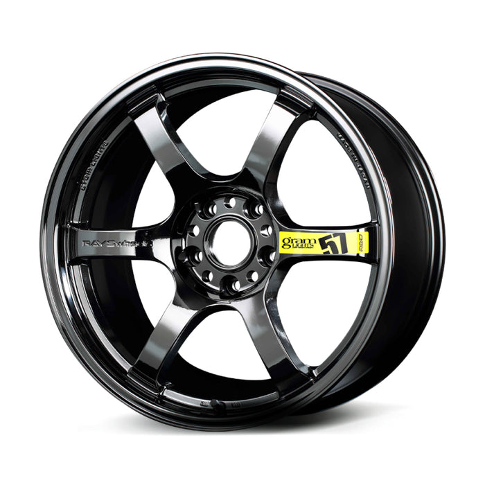 Gram Lights 57NR 18X9.5 +38 5x114.3 Rays Black Metal Coat (RB)