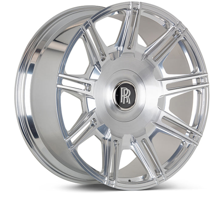 Vossen x Novitec SP2 24x10 5x112 BP ET5 Brushed Gloss Clear Rolls-Royce Cullinan/Phantom Rear Wheel
