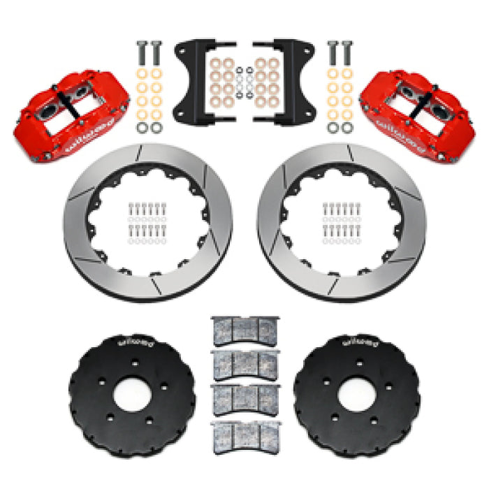 Wilwood 14-19 Chevrolet Corvette C7 Forged Narrow Superlite 6R Front BBK - 13.06 Rotor - Red