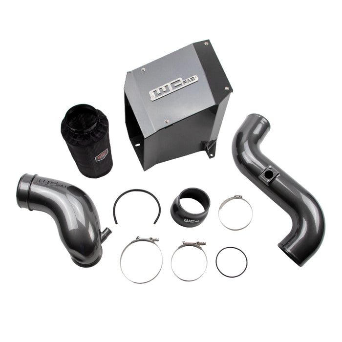 Wehrli 04.5-05 Duramax LLY 4in Stage 2 Intake Kit - Bengal Silver