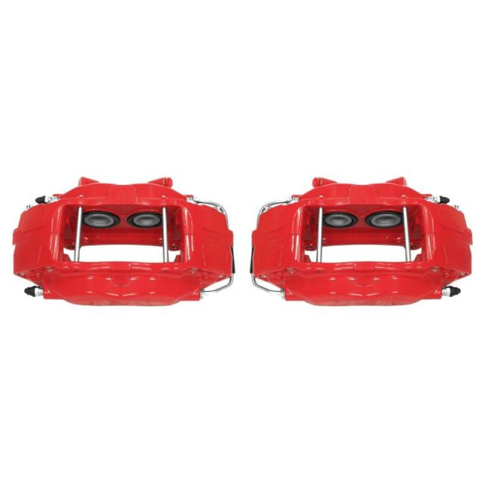 Power Stop 07-14 Ford Mustang Front Red Calipers w/o Brackets - Pair