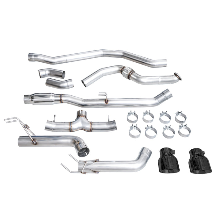 AWE Tuning 22+ Honda Civic Si/Acura Integra Track Edition Cat-Back Exhaust - Dual Diamond Black Tips