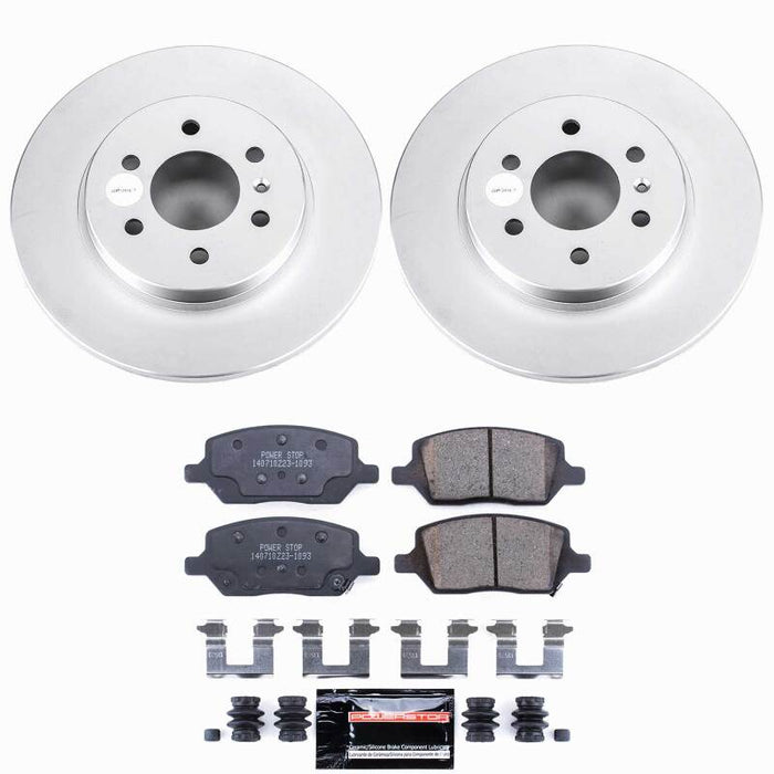 Power Stop 06-07 Buick Terraza Rear Z23 Coated Brake Kit