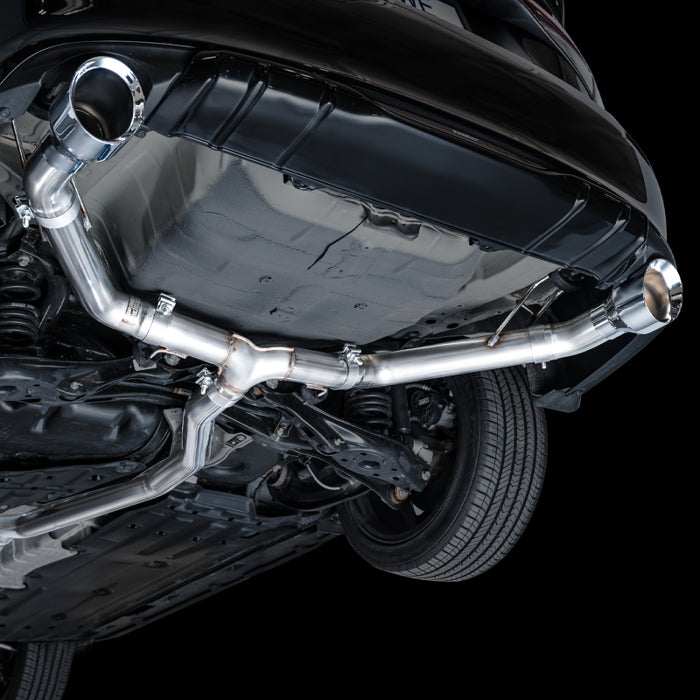 AWE Tuning 22+ Honda Civic Si/Acura Integra Track Edition Cat-Back Exhaust - Dual Chrome Silver Tips