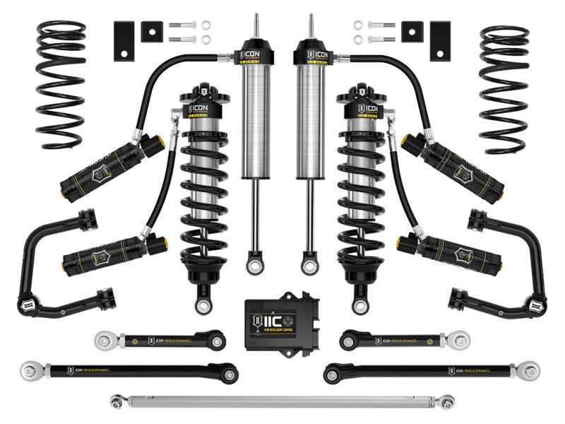 ICON 23-24 Sequoia 3-4.25in Stage 4 3.0 Suspension System Tubular