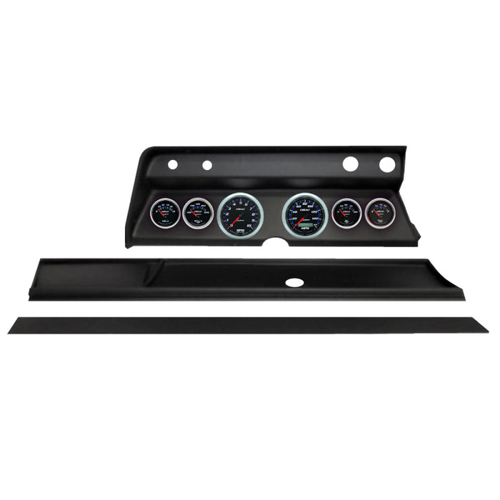 Autometer Cobalt Direct Fit Dash Kit 1967 Chevy Chevelle (2 x 3-3/8in. / 4 x 2-1/16in.)