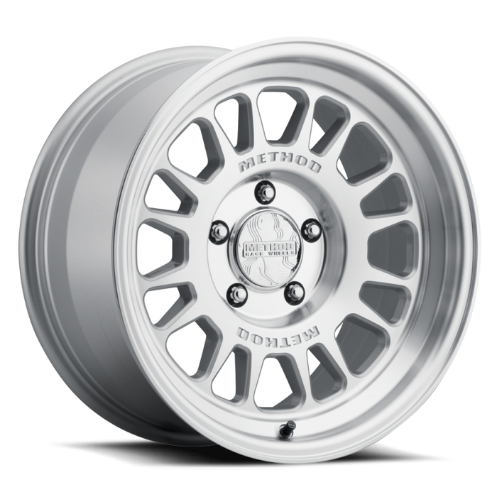Method MR318 17x8.5 / 5x5 BP / 0mm Offset / 71.50 CB Machined-Clear Coat