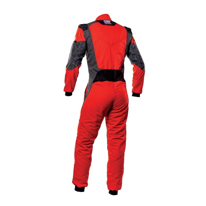 OMP Tecnica Hybrid Overall Fia 8856-2018 Black / Silver Sz 48