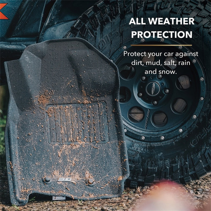 3D MAXpider 15-23 Jeep Cherokee Kagu Black Full Set