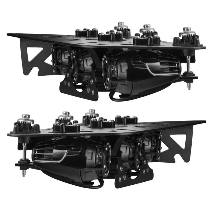 Oracle Lighting 21-24 Ford Bronco Off Road Laser and LED Fog Light Kit for Steel Bumper