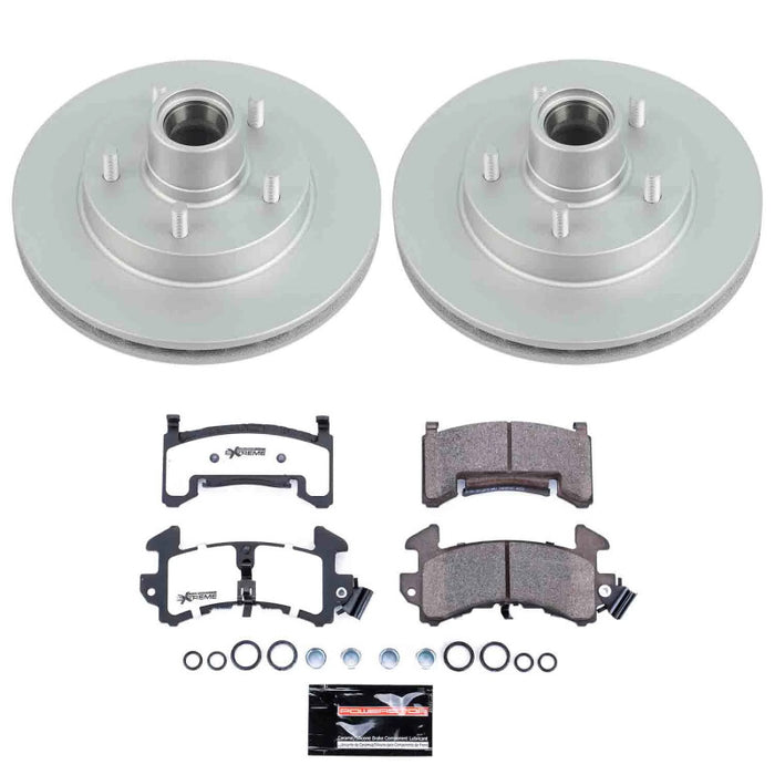 Power Stop 82-87 Buick Regal Front Z26 Coated Brake Kit