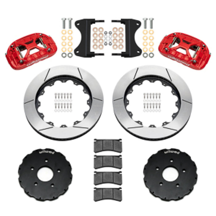 Wilwood 14-19 Chevrolet Corvette C7 Forged XRS6R Front BBK - 14.00 Rotor - Red