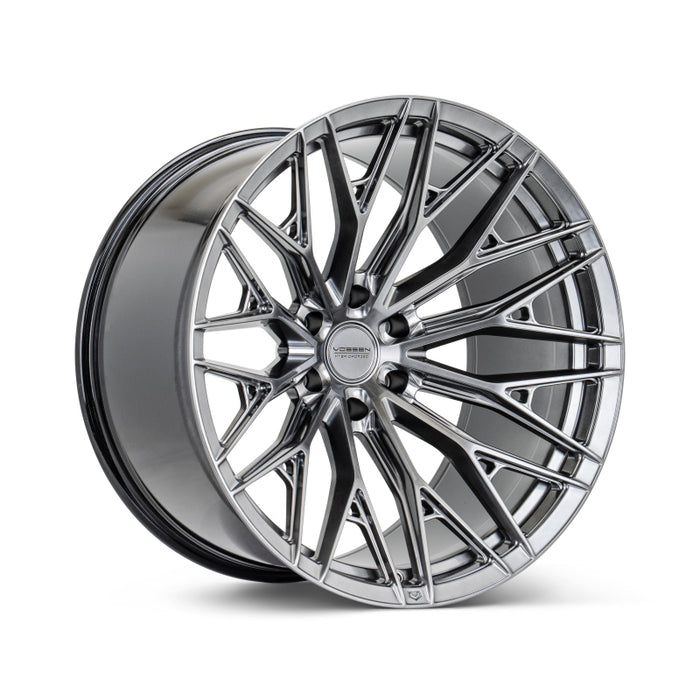Vossen HFX-6 22x9.5 - 6x139.7 - ET30 - Deep - 95.1 - Hyper Black Wheel