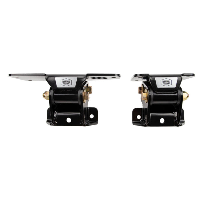 Wehrli 01-10 GM HD Chassis L5P Engine Swap Mount Kit - Semi-Gloss Black