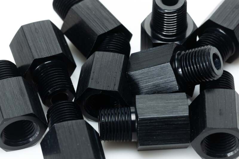 GReddy Male 1/8BSPT to Female 1/8NPT Aluminum Sensor Adapter