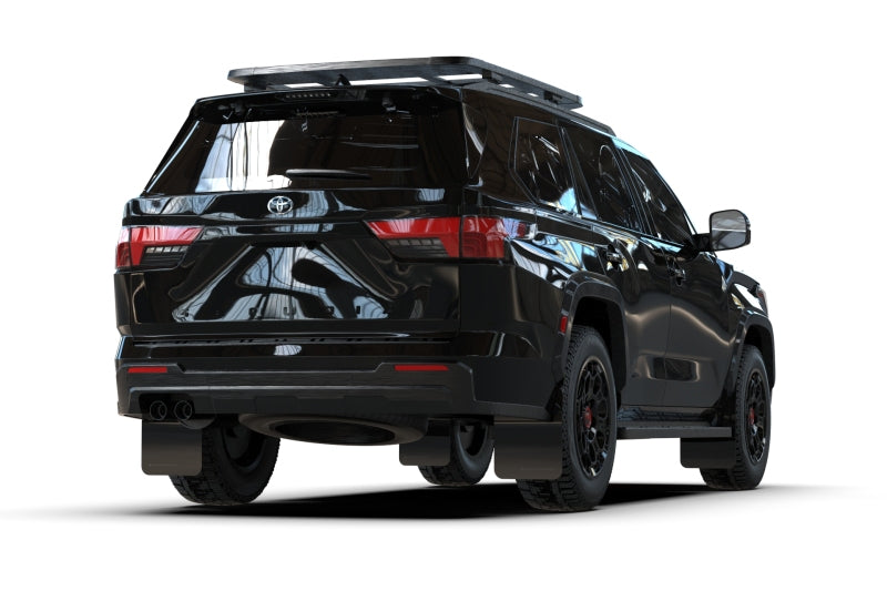 Rally Armor 23-26 Toyota Sequoia Black UR Mud Flap w/ Metallic Black Logo