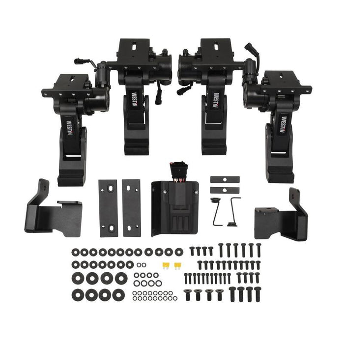 Westin 07-18 Jeep Wrangler JK Unlimited Pro-e Electric Running Boards - Textured Black