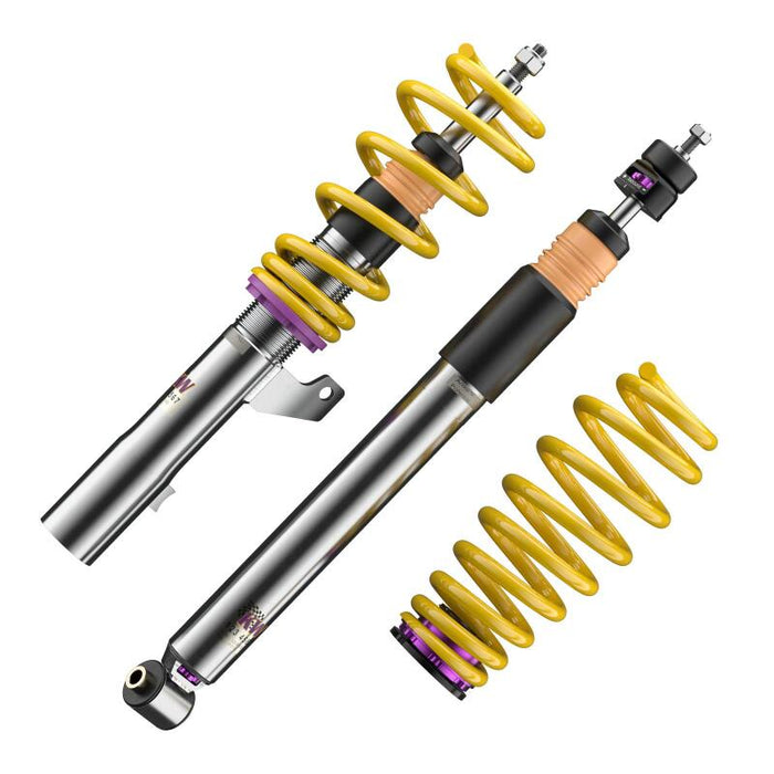 KW Mercedes CLA 250 2WD, 4WD, 55mm Strut IRS only, w/ Electronic Dampers V3 Coilover Kit Bundle
