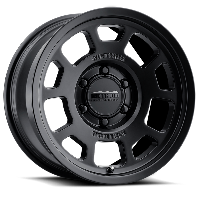 Method MR705 17x8.5 0mm Offset 5x5 71.5mm CB Matte Black Wheel
