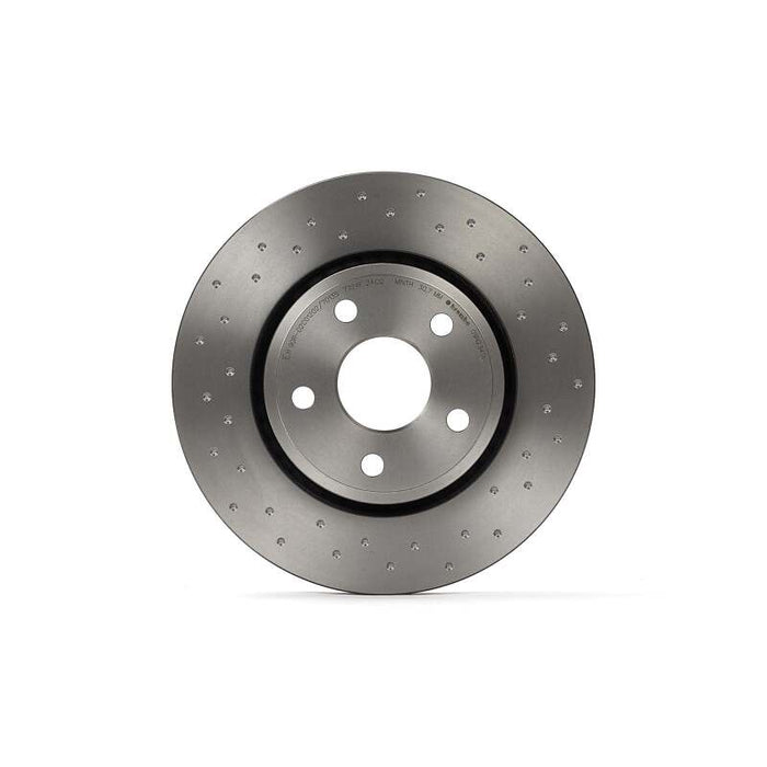 Brembo 11-12 Dodge Durango Front Premium Xtra Cross Drilled UV Coated Rotor