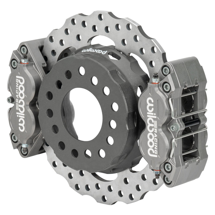 Wilwood Olds/Pont Dynapro SA Lug Drive Dynamic Dual Rear Drag Brake Kit - 2.81 Offset