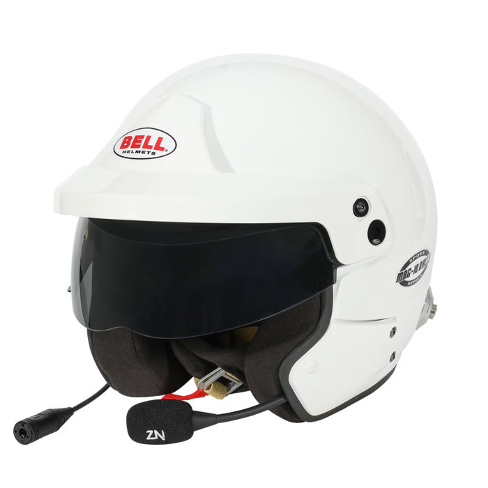 Bell Helmet Mag-10 Rally Sport White (Hans) Med(58-59) Fia8859-2024