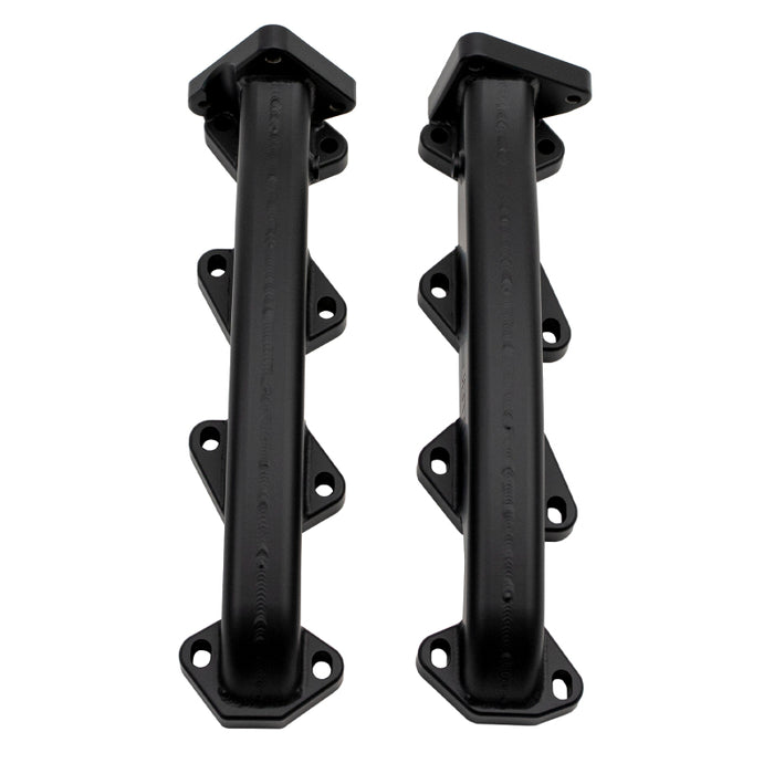 Wehrli 01-04 Duramax LB7 Billet Exhaust Manifold & SS Up Pipes w/ Gaskets and ARP Hardware