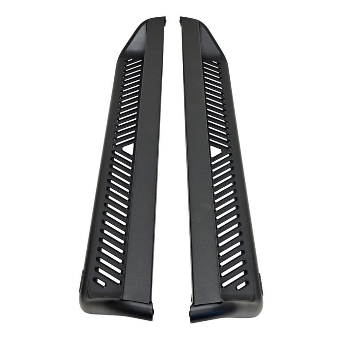 Westin 24-26 Toyota Land Cruiser Outlaw Drop Running Boards - Textured Black