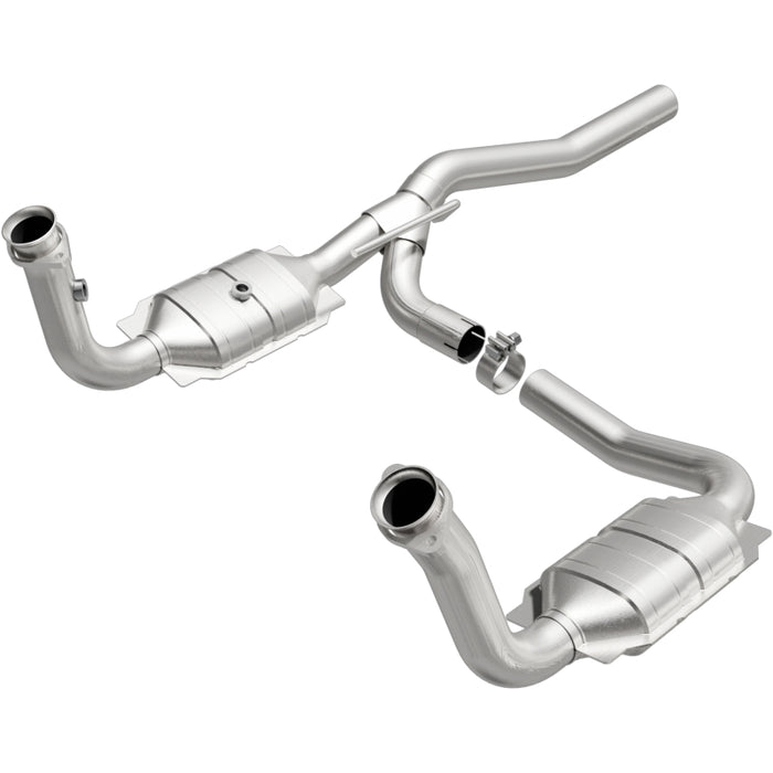 MagnaFlow Direct Fit Catalytic Converter 2009-2012 Dodge Nitro 3.7L Underbody