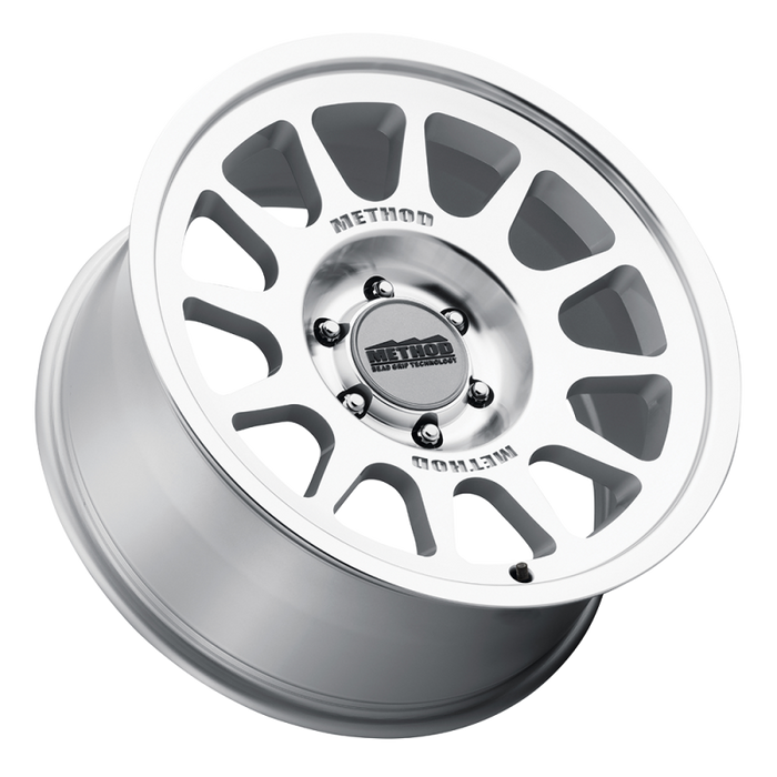 Method MR703 Bead Grip 20x9 -12mm Offset 5x5 71.5mm CB - Machined Clear Coat