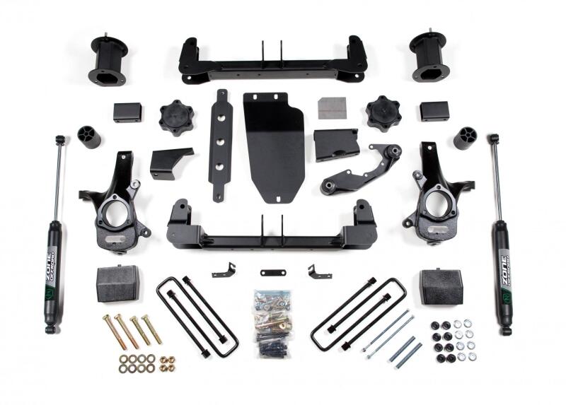 Zone Offroad 14-16 GM 1500 4WD 6.5in Alum/Stamped Arms - Fox