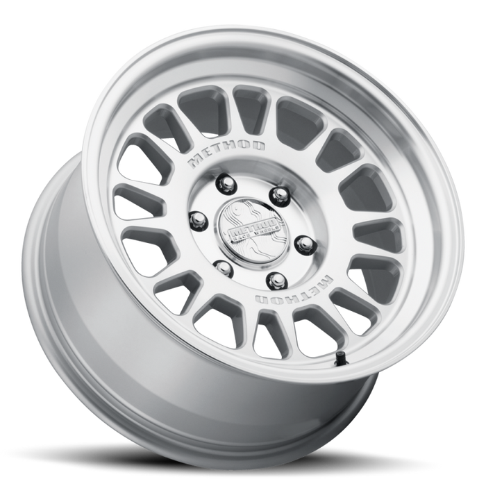 Method MR318 17x8.5 / 6x5.5 BP / 0mm Offset / 106.25mm CB Machined-Clear Coat